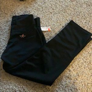 Black baseball pants